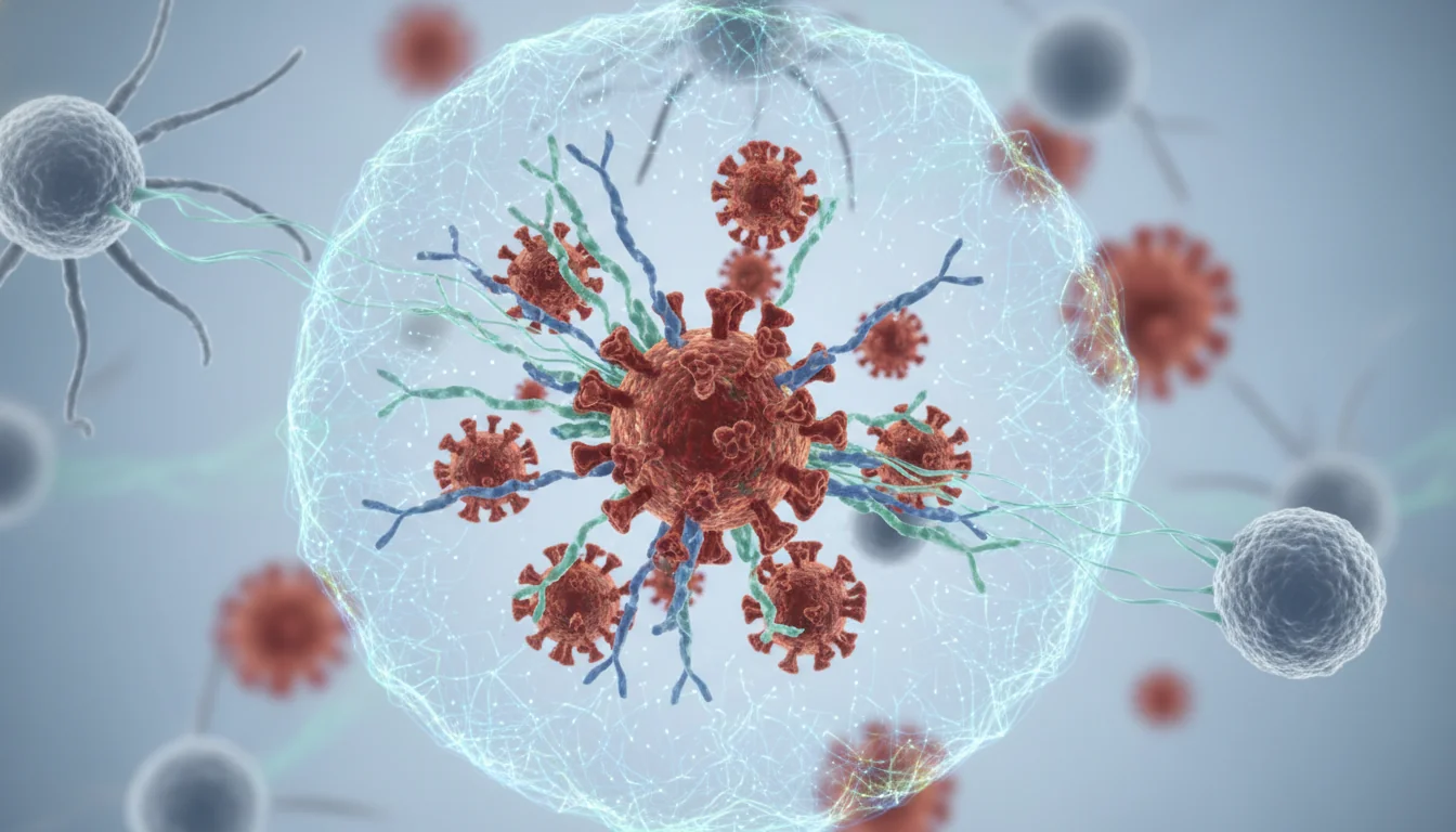 면역 형성 그래프